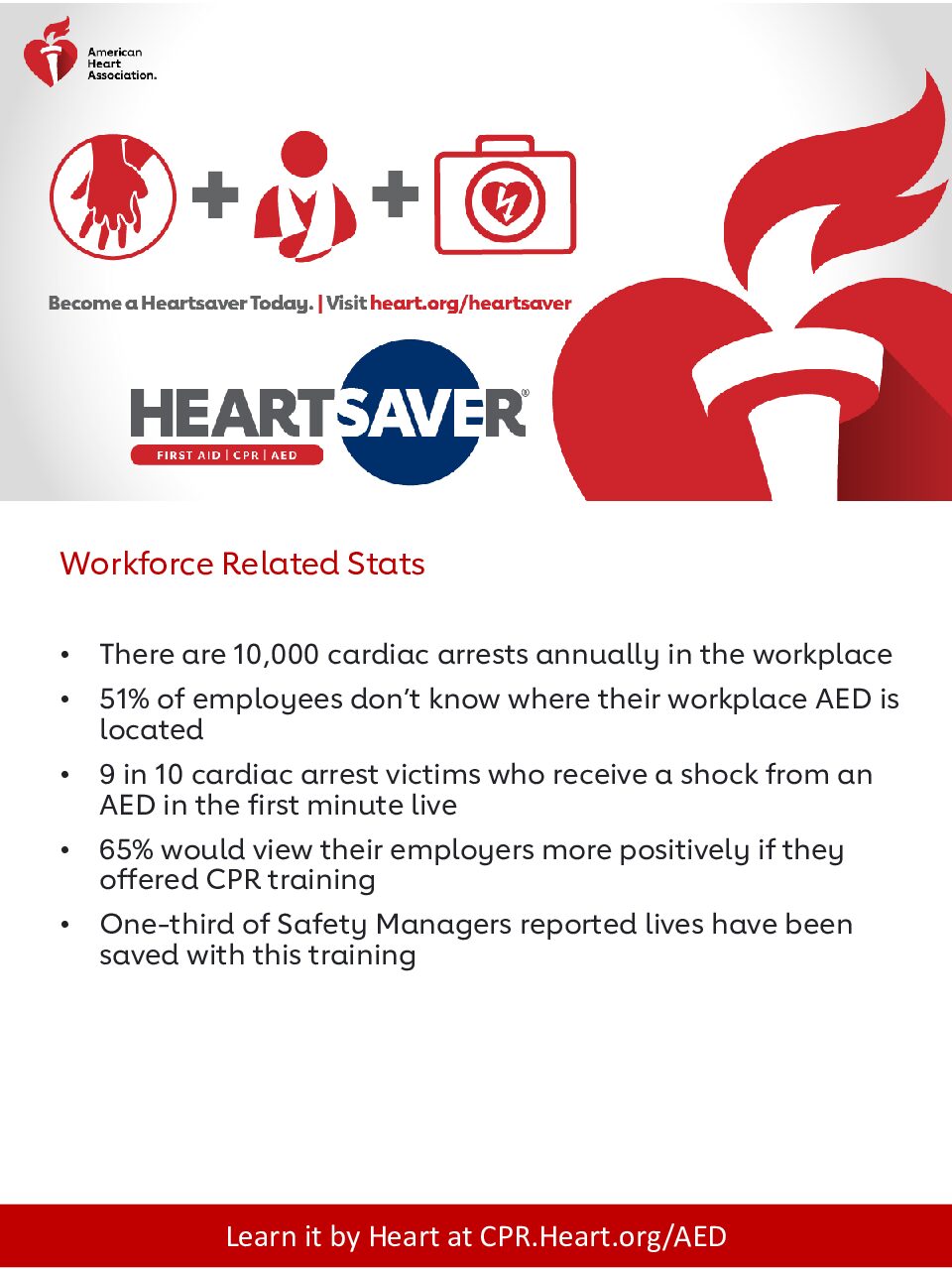 Become A Heartsaver Today!